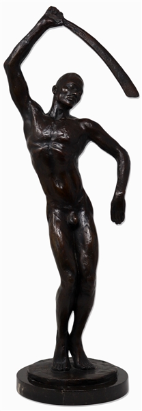 Richmond Barthé Bronze Sculpture of Féral Benga -- The Sculptor's Most Famous Work, and a Hallmark of the Harlem Renaissance